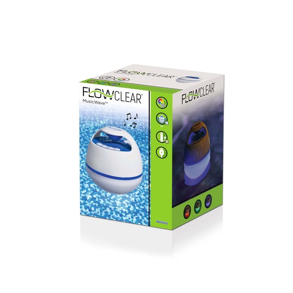 Bestway 58700 / 23 Kannettava ja juhlakaiutin Kannettava monokaiutin Valkoinen 6 W