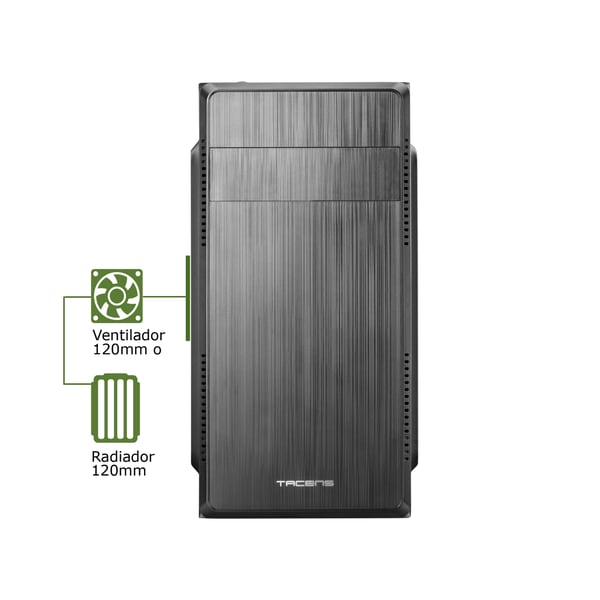 Tacens Anima ACM500 datorväskor Mini Tower Svart 500 W