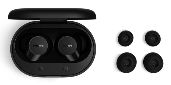 Philips TAT1300BK/00 kuulokkeet ja kuulokemikrofoni Langaton In-ear Puhelut/Musiikki USB Type-C Bluetooth Musta