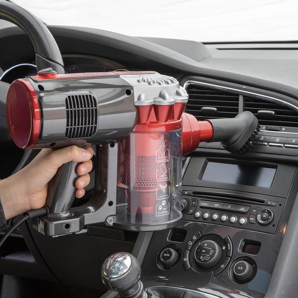 Ariete 2761/10 Skaftdammsugare, 2-i-1 AC Torr HEPA Utan påse 1 l 600 W Röd