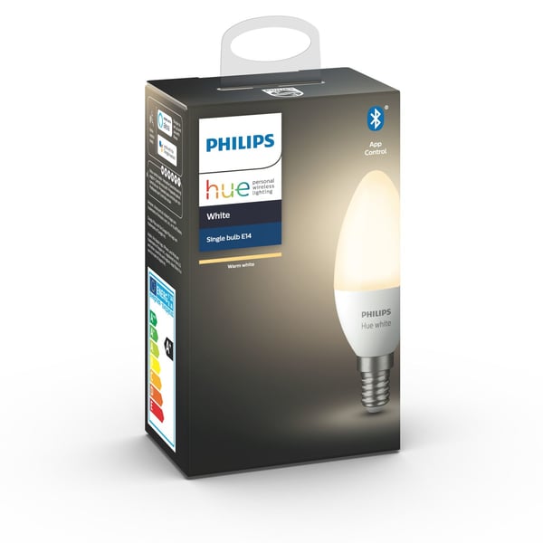 Philips Hue, valkoinen Kynttilälamppu - E14-älylamppu
