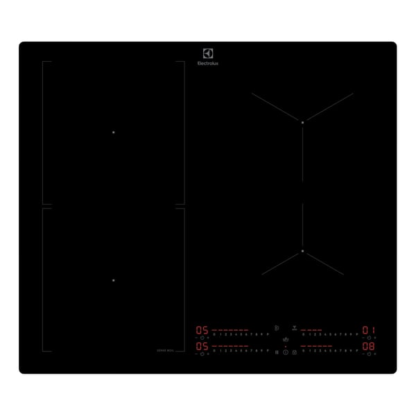 Electrolux KIS62453I Sort Indbygget 60 cm Zone induktionskogeplade 4 zone(s)
