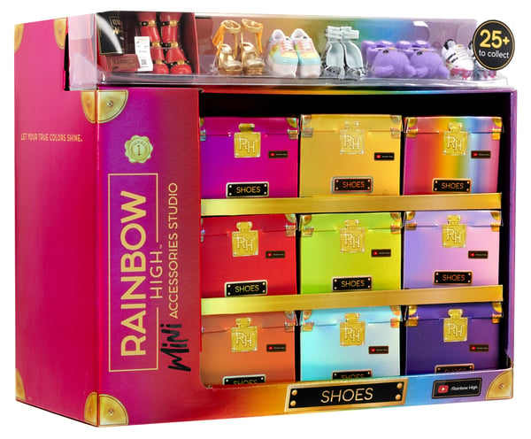 Rainbow High Accessories Studio Series 1, S Assortment in PDQ Dockskor