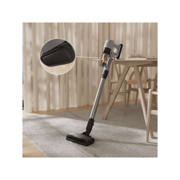 Electrolux EP72AB21UG Skaftdammsugare Batteri Torr HEPA, Skum, Mikro Utan påse 0,3 l Grå 4 Ah