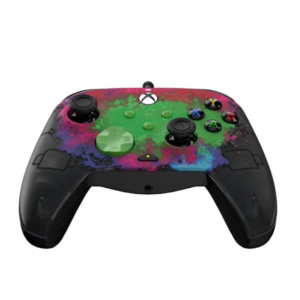 PDP REMATCH GLOW Advanced Svart, Grön, Röd USB Spelplatta Analog / Digital PC, Xbox One, Xbox Series S, Xbox Series X