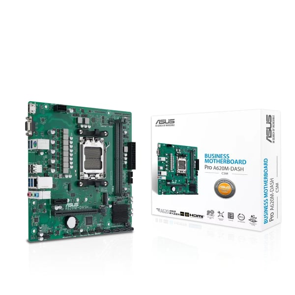 ASUS PRO A620M-DASH-CSM AMD A620 AM5-sockel micro ATX