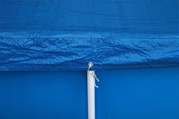 Bestway 58107 / 24 poolöverdrag Säkerhetsskydd till pool