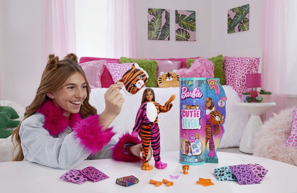 Barbie Cutie Reveal Jungle Series Doll
