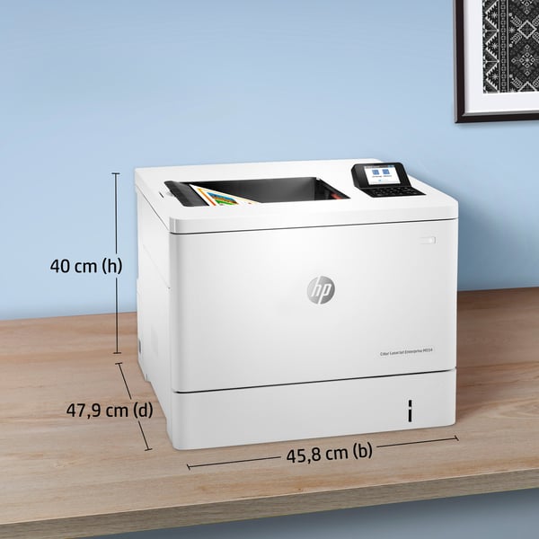HP LaserJet Enterprise M554dn - Skrivare - Färg - Duplex - Laser - A4/Legal - 1200 x 1200 dpi - upp till