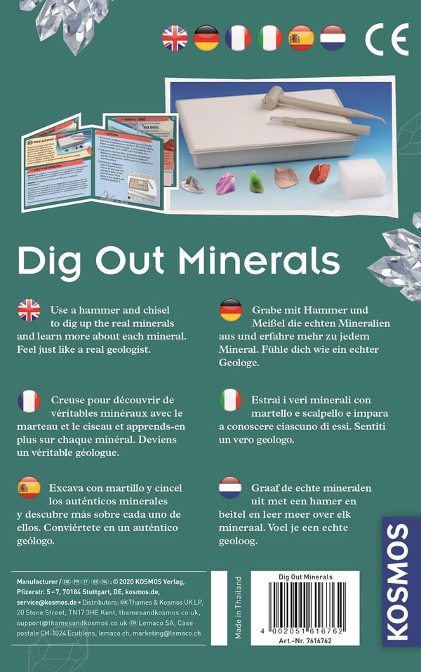 Kosmos Dig Out Minerals