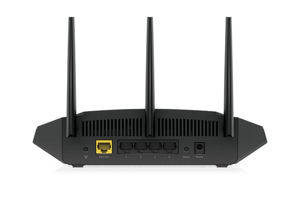 NETGEAR Nighthawk 4-Stream AX1800 WiFi 6 Router (RAX10) langaton reititin Gigabitti Ethernet Kaksitaajuus (2,4 GHz/5 GHz) Musta