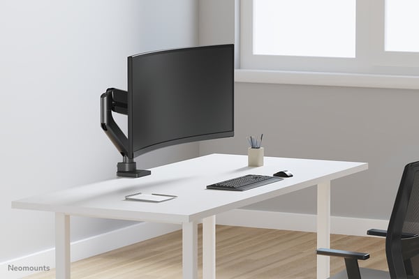 Neomounts DS70PLUS-450BL1 monitorin kiinnike ja jalusta 124,5 cm (49") Vastaanotto Musta