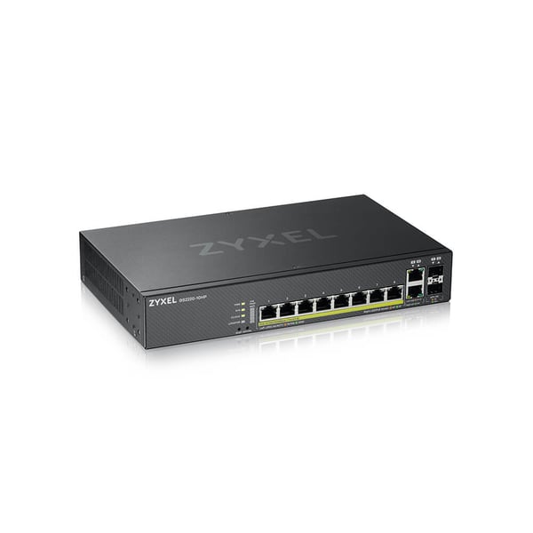 ZyXEL GS2220-10HP - Switch - hanterad - 8 x 10/100/1000 (PoE+)