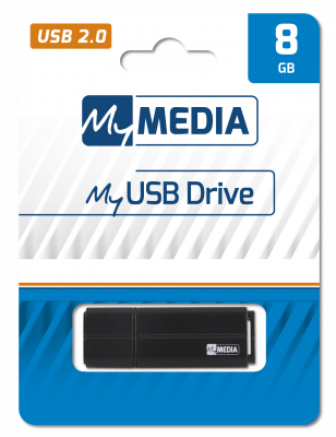 MyMedia MyUSB Drive USB-sticka 16 GB USB Type-A 2.0 Svart