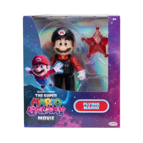 Super Mario The Galaxy Movie Flying Mario 5"