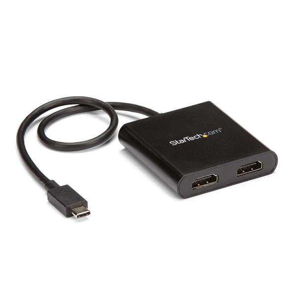 StarTech.com MSTCDP122HD USB grafisk adapter 3840 x 2160 pixel Sort