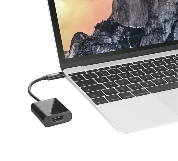 Trust 21011 USB grafisk adapter Sort