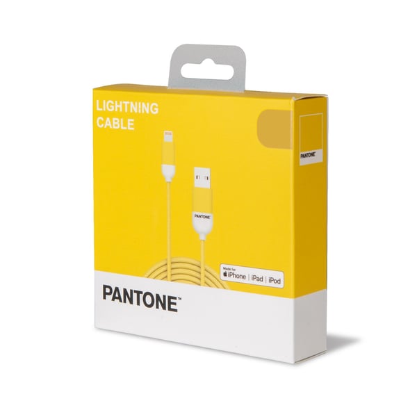 Celly PT-LCS001-5Y kabel til mobiltelefon Gul 1,5 m USB A Lightning