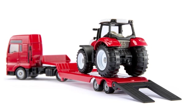 Siku 1:87 MAN LKW mit Steyr Traktor