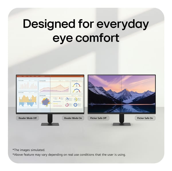 LG 27U411B-B computerskærm 68,6 cm (27") 1920 x 1080 pixel Fuld HD LCD Sort