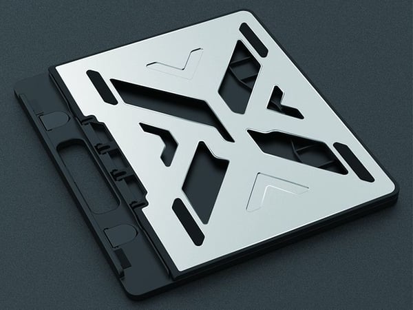 Conceptronic THANA ERGO S, Laptop Cooling Stand Kannettavan tietokoneen teline Harmaa 39,6 cm (15.6")