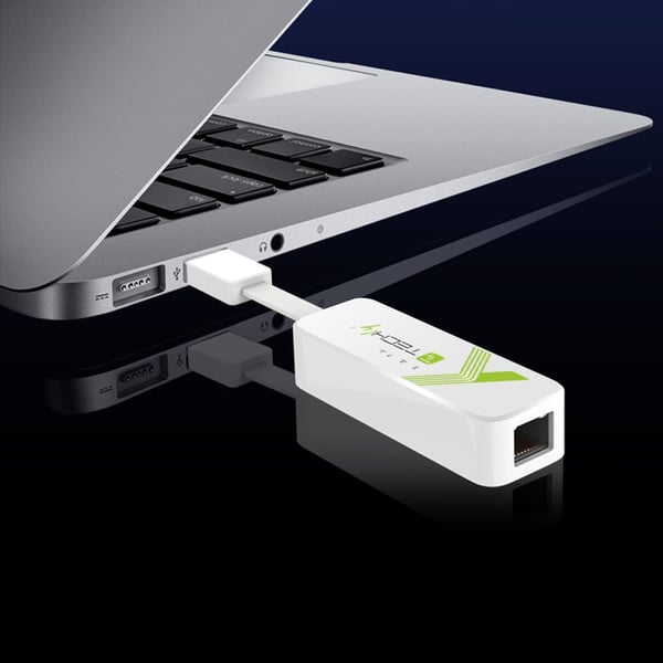 Techly IDATA USB-ETGIGA-3A nätverkskort Ethernet 5000 Mbit/s
