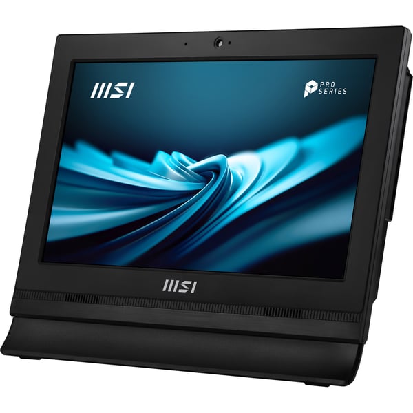 MSI Pro AP162T ADL-019DE Intel® N N100 39,6 cm (15.6") 1920 x 1080 pixel Berøringsskærm All-in-One PC 4 GB DDR4-SDRAM 128 GB SSD Windows 11 Pro Wi-Fi 5 (802.11ac) Sort