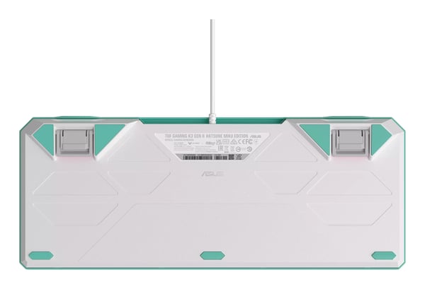 ASUS TUF Gaming K3 Gen II Hatsune Miku Edition tangentbord Spela USB Multifärg