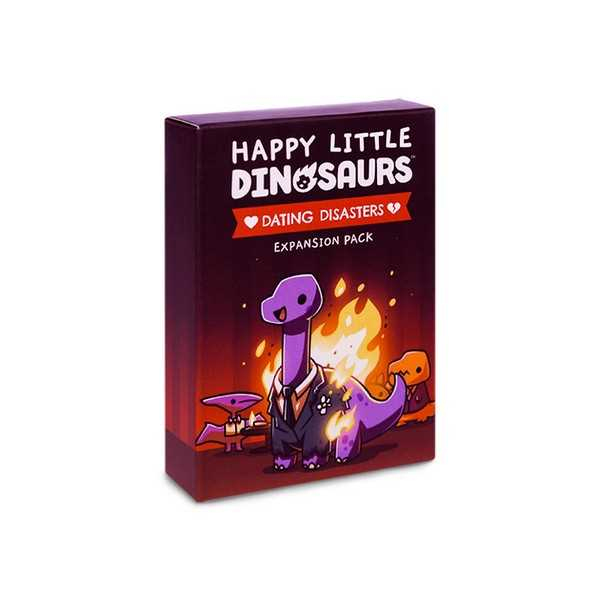Asmodee Happy Little Dinosaurs Dating Disasters Expansion Lautapeli