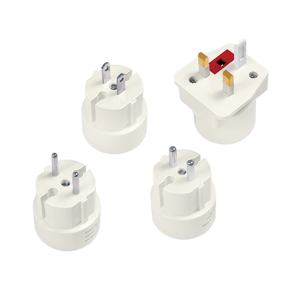 LogiLink PA0186 pistorasia-adapteri Valkoinen