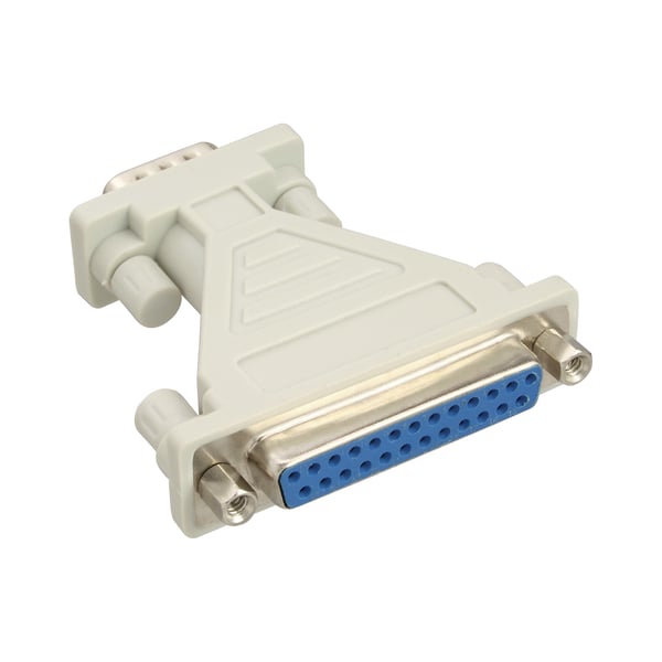 InLine 31249 kabel kønsskifter 9pin male 9-pin Sub D Beige