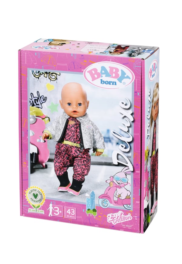 BABY born City Deluxe Scooter Combo Dockskoter