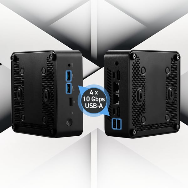 MSI Cubi NUC 1MG-014BEU Mini PC Svart 100U Intel® SoC