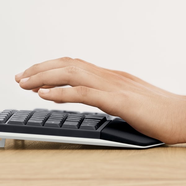 Logitech MK850 Performance tastatur Mus inkluderet Universel RF trådløs + Bluetooth AZERTY Belgisk Sort