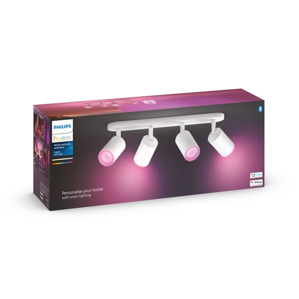 Philips Hue White and Color ambiance Fugato med fire spots