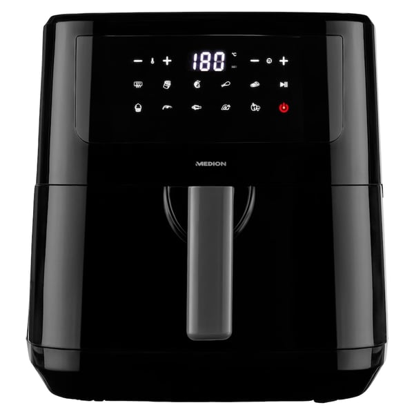 MEDION LIFE P10 XL Enkelt 6,8 L 2150 W Varmluftsteger Sort