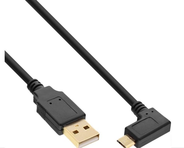 Microconnect USBABMICRO0,5A USB-kabel USB 2.0 0,5 m USB A Micro-USB B Sort