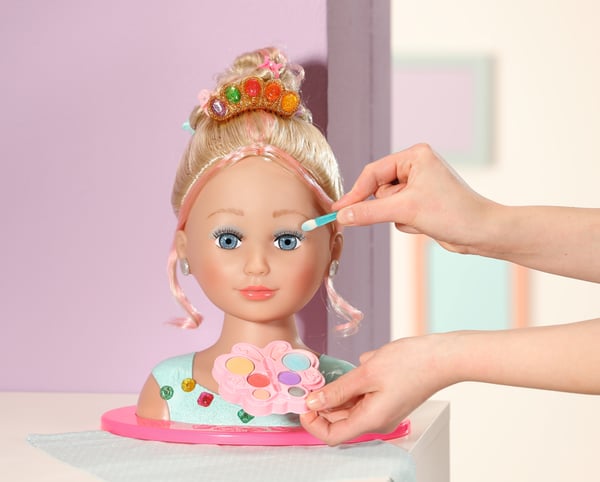 BABY born Sister Styling Head Princess Doll make-up & hair styling set