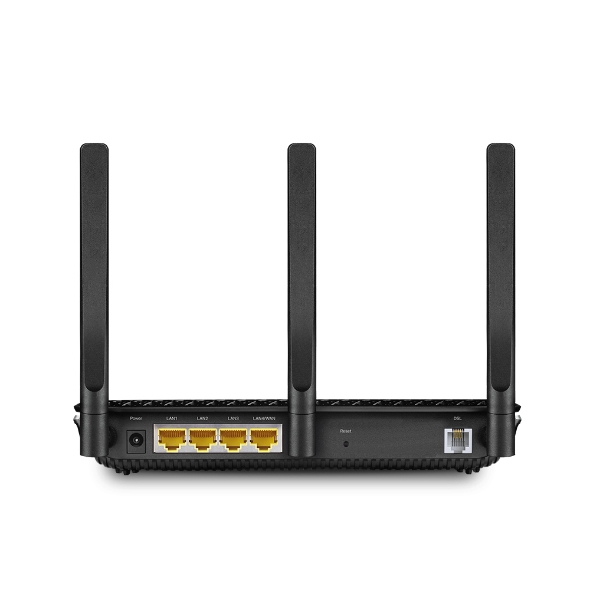 TP-Link Archer VR2100 trådlös router Gigabit Ethernet Dual-band (2,4 GHz / 5 GHz) Svart