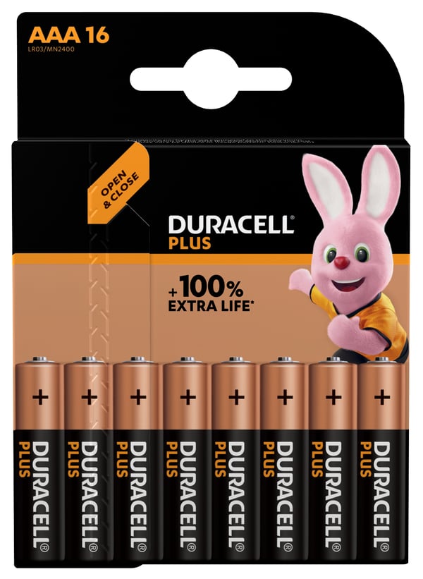 Duracell Plus 100 Kertakäyttöinen akku AAA Alkali
