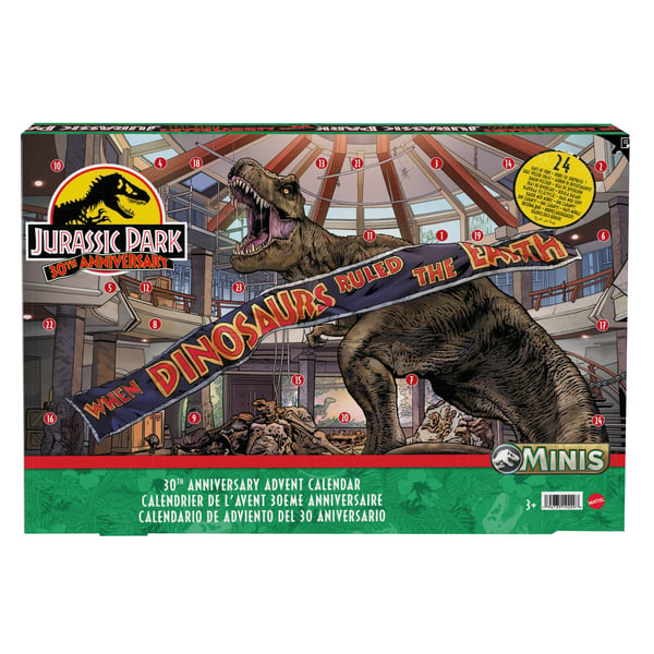 Jurassic World 30-årsjubileum, adventskalender