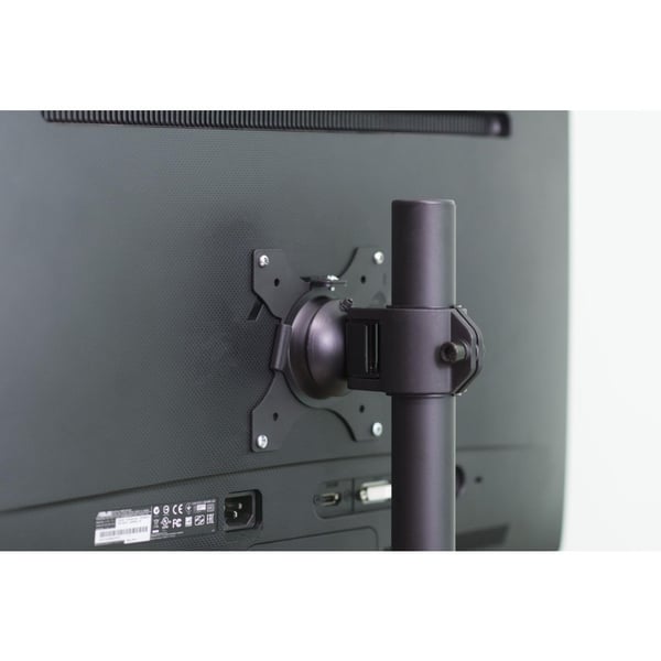 Techly ICA-LCD 2500 monitorin kiinnike ja jalusta 68,6 cm (27") Vastaanotto Musta
