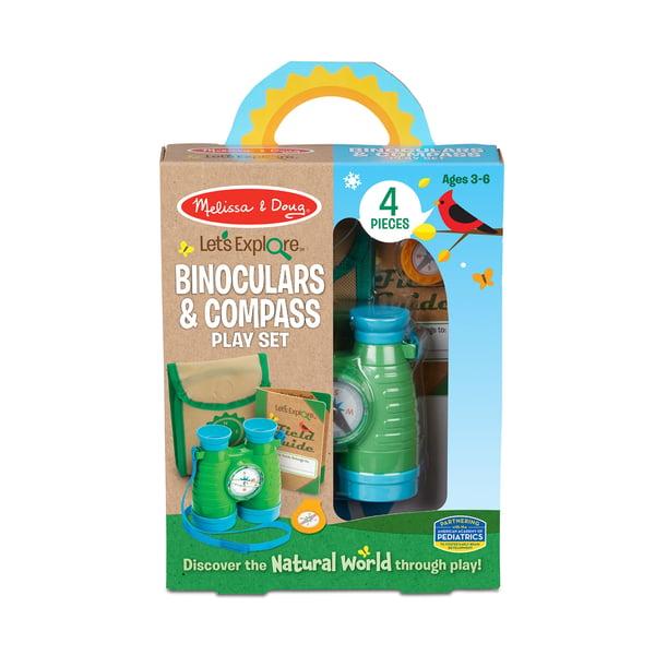 Melissa & Doug Let's Explore Binoculars & Compass Play Set