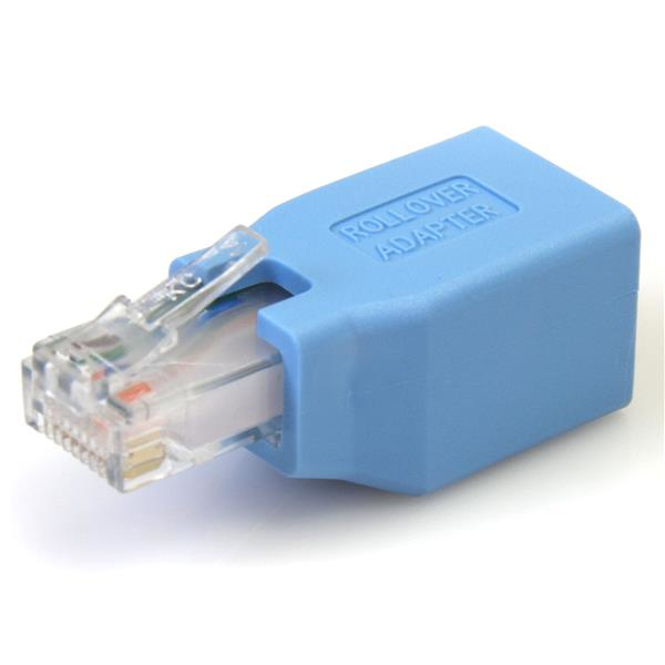 StarTech.com ROLLOVER kabel kønsskifter RJ-45 Blå StarTech.com ROLLOVER kabel kønsskifter RJ-45 Blå