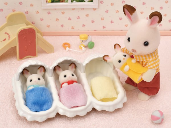 Sylvanian Families Starter udstyr til trillinger