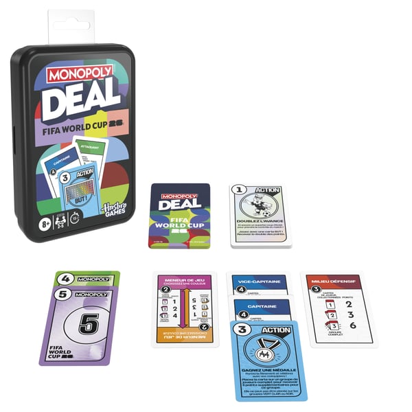 Hasbro Monopoly Deal FIFA World Cup 2026