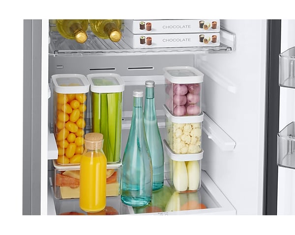 Samsung RB38C776CB1 Fritstående 390 L Grafit, Rustfrit stål