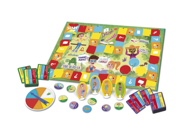 Clementoni Sapientino Più 16595 sällskapsspel Brädspel Utbildnings-