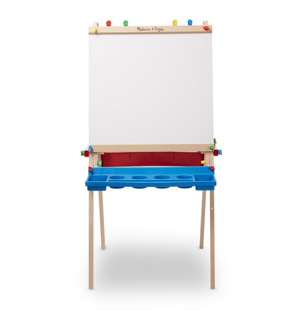 Melissa & Doug Deluxe Wooden Standing Art Easel Musta