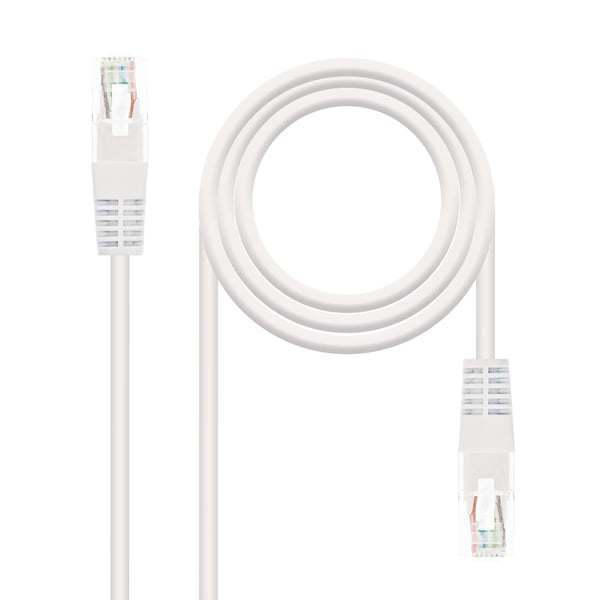 Nanocable 10.20.0103-W nätverkskablar Vit 3 m Cat5e U/UTP (UTP)